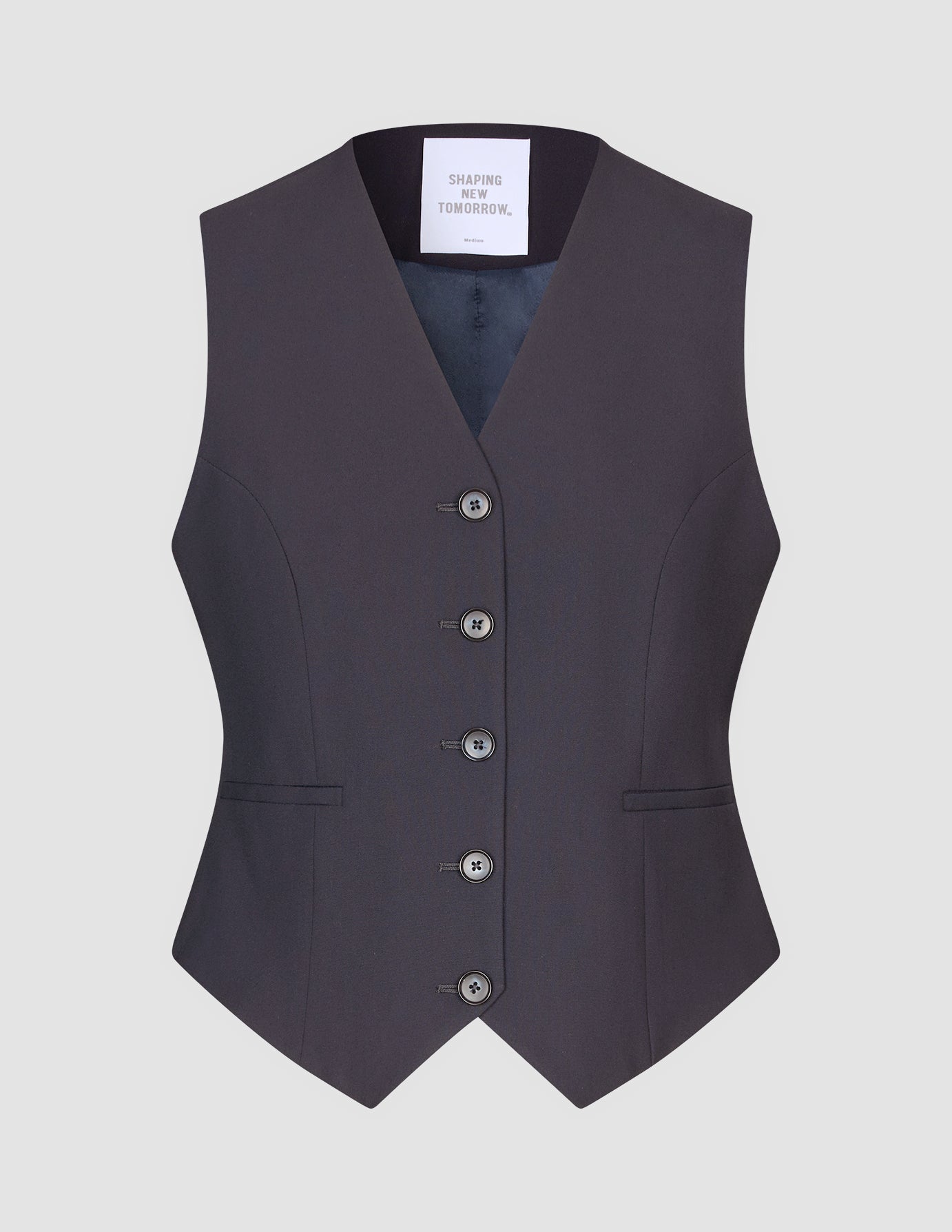 Essential Vest Short Midnight Blue